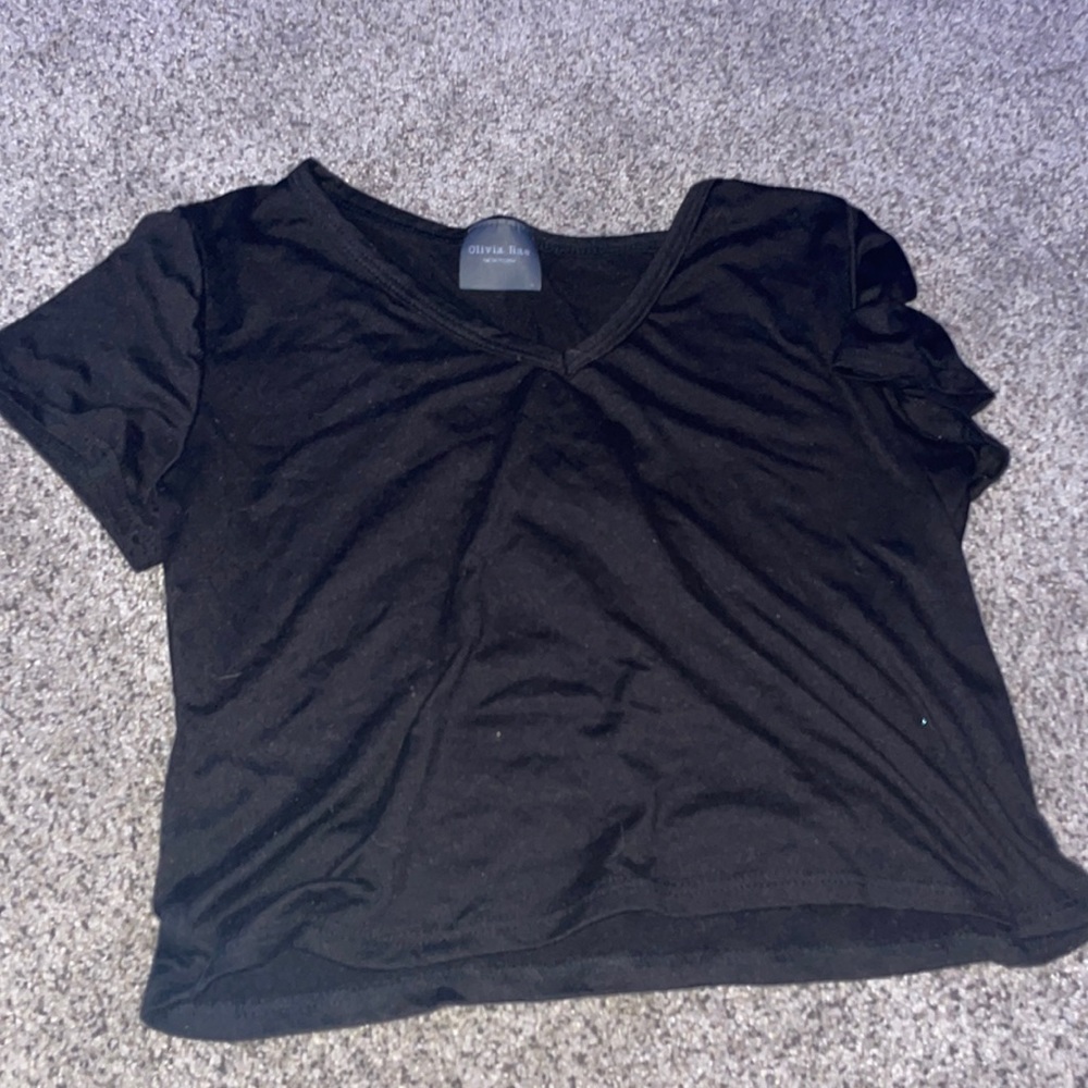 Girl’s Cropped Shirt